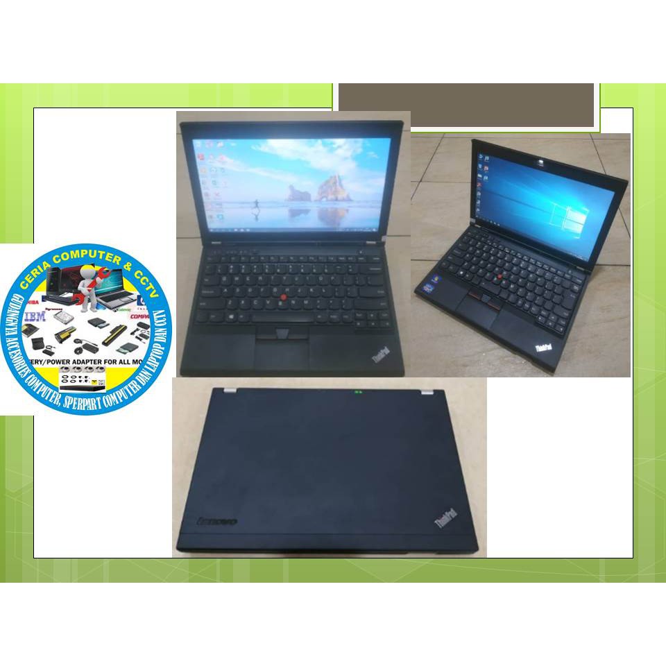 LAPTOP LEPTOP LENOVO THINKPAD X230 RAM 8GB SSD 128GB BAGUS BERGARANSI MANTAP MURAH PROMO