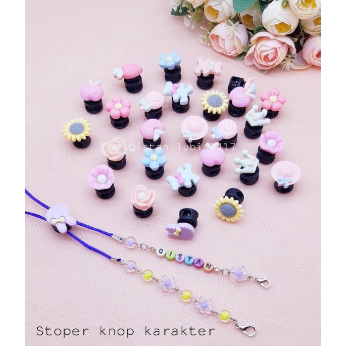 Stoper knop 6pcs dan 12pcs