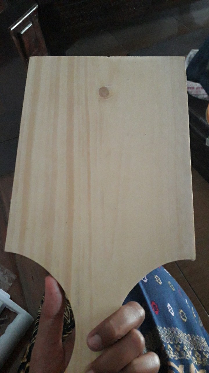 Talenan Kayu Pinus 30x15cm Murah Tebal / Wooden Cutting Board