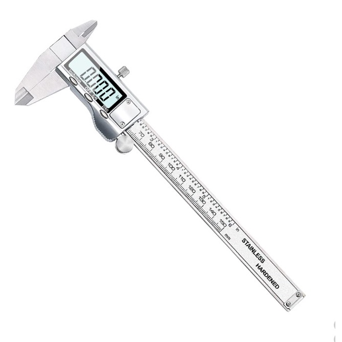 Jangka Sorong Digital LCD Caliper Micrometer 15CM / Caliper digital / Jangka sorong / Sigmat digital / 6-Inch 150mm Stainless Steel Electronic Digital Vernier Caliper Metal Micrometer Measuring