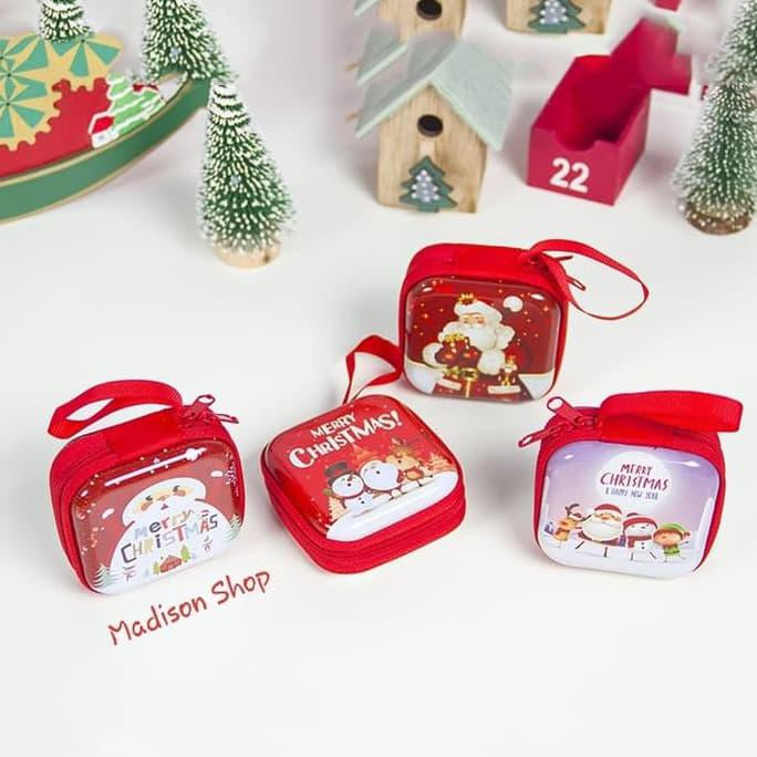 

Dompet Natal Santa Kado Soevenir Hadiah Christmas Gift Murah Ornamen