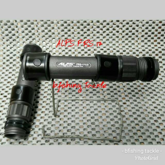Reelseat ALPS FRS 17 extra lock silver dan black