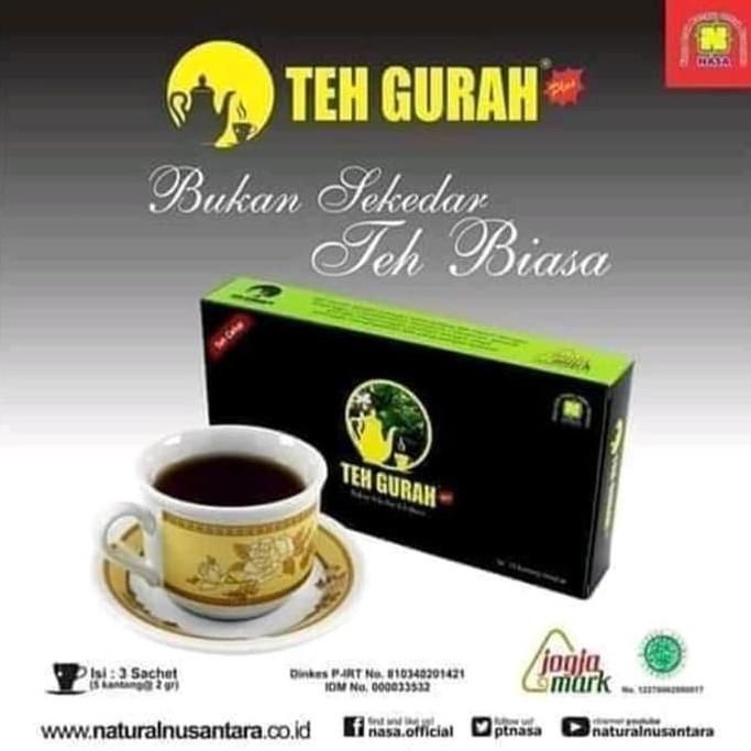 

(PROMO Z9N49) Teh Gurah Nasa - Teh Herbal Nasa - Menjaga Kesehatan Tubuh - Original Nasa ✧