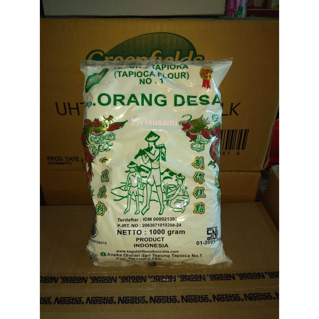 

TEPUNG TAPIOKA CAP ORANG DESA 1KG