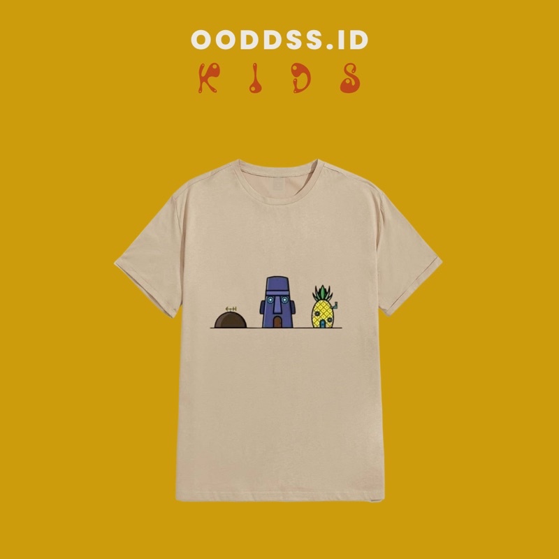Kaos Anak Cream - ODSKIDS
