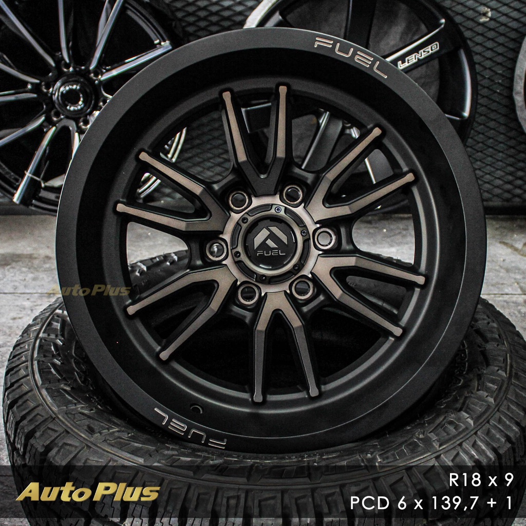 VELG MOBIL RING 18 FUEL CLASH PCD 6X139,7