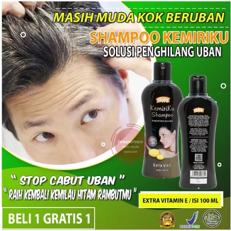 [PROMO]SHAMPO KEMIRIKU PENGHILANG UBAN PERMANEN BELI 1 GRATISSS 1