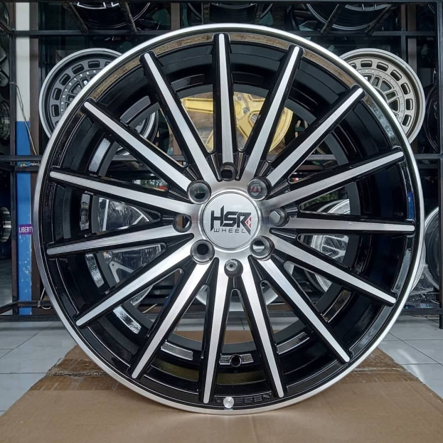 Velg Mobil HSR TSUKUBA Ring 16 Velg Racing R16 VOSSEN VPS Brio Mobilio Calya Sigra Terlaris