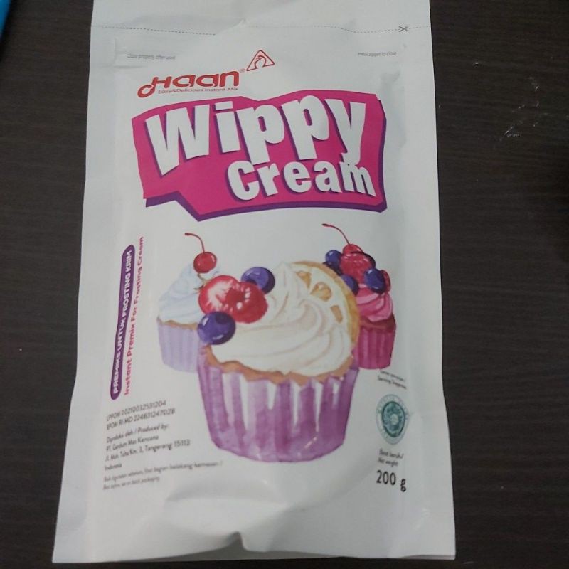 

Wippy Cream Haan 200gr