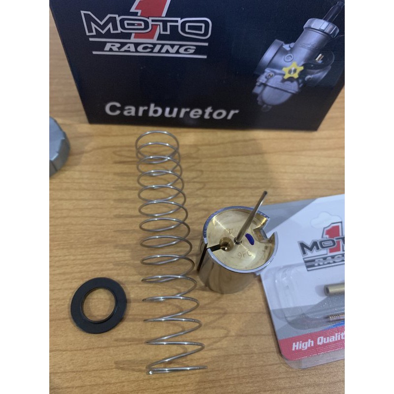 KARBURATOR MOTO 1 PE 28 MM A115 BONUS JARUM - MAIN JET - PILOT JET RACING ORIGINAL ORI