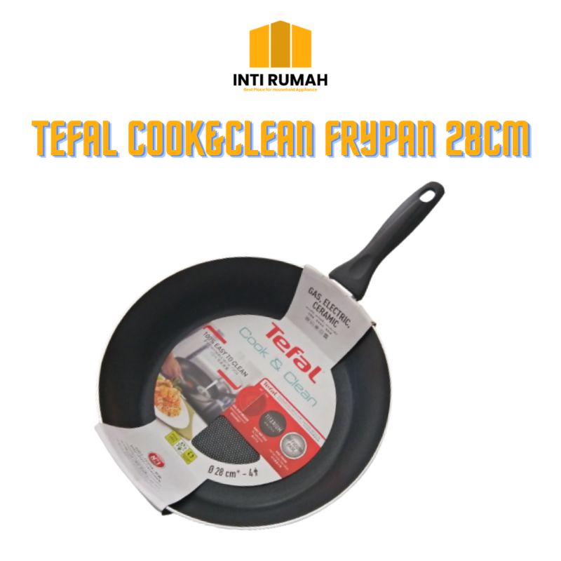 TEFAL COOK & CLEAN 28CM,26CM,24CM,20CM/ TEFLON ANTI LENGKET