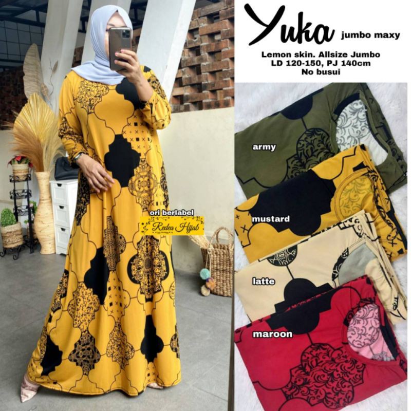 Gamis "Yuka jumbo maxy" by redea