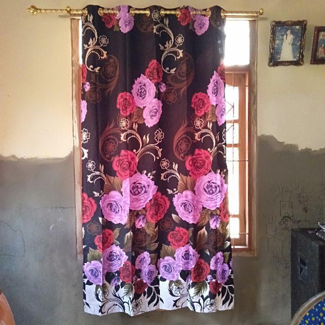 Gorden/hordeng/gordeng Jendela Dan Pintu Motif #s01