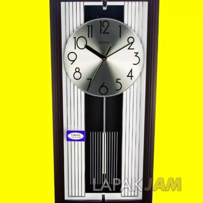 jam dinding bell bandul besar warna hitam 5827cm tersedia stok