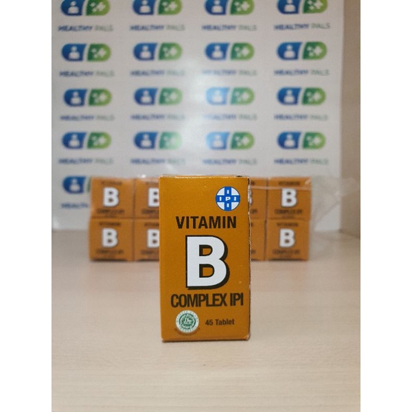 Jual IPI VITAMIN B COMPLEX IPI ISI 45 TABLET VIT B KOMPLEKS Shopee