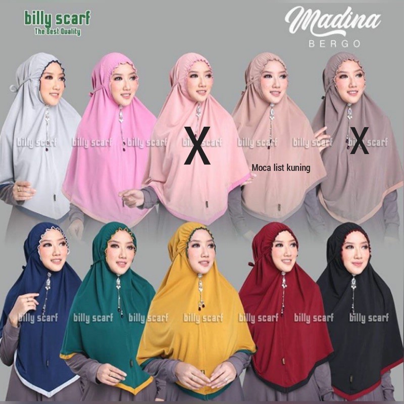 MADINA BERGO / BERGO LIST / JILBAB BERGO