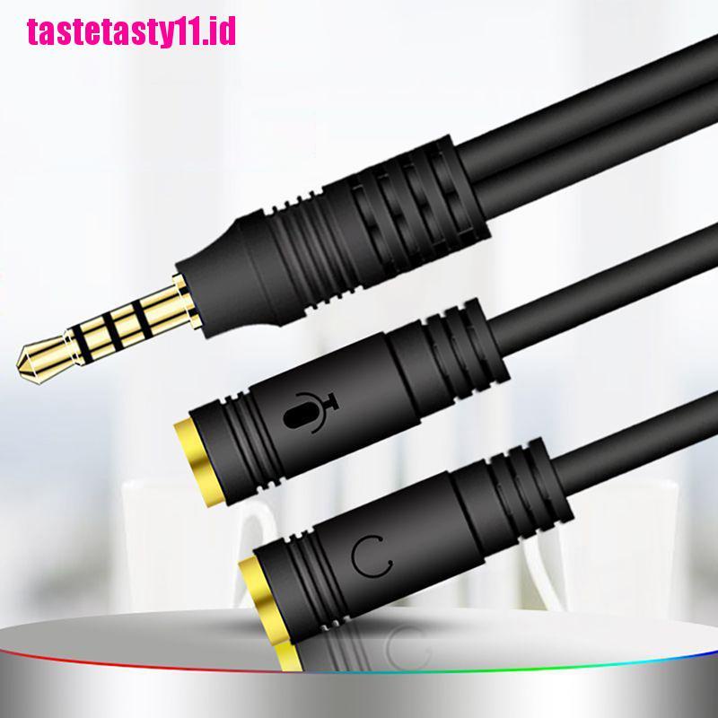 (TTID) Kabel Splitter Jack Audio 3.5mm Untuk Headphone
