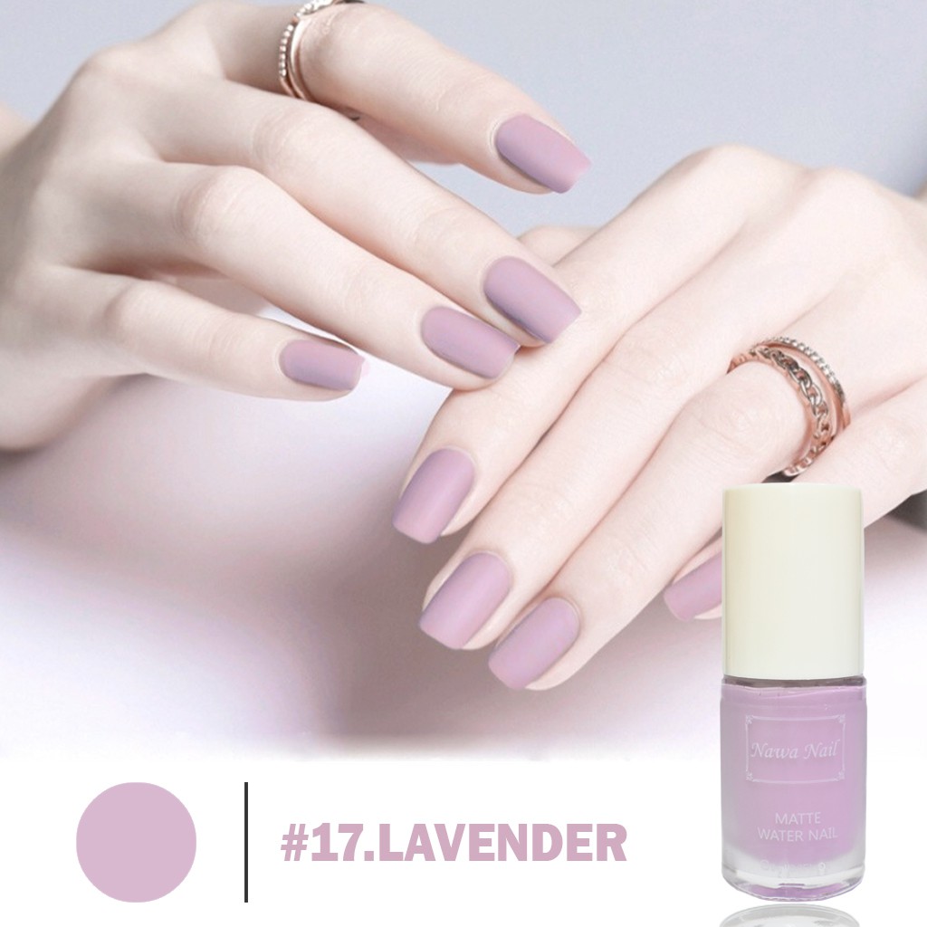 NAIL POLISH NAWA KUTEK MATTE + VITAMIN STRAWBERRY 30 COLOR / CAT KUKU / HALAL MUSLIMAH / KUTEK MATTE