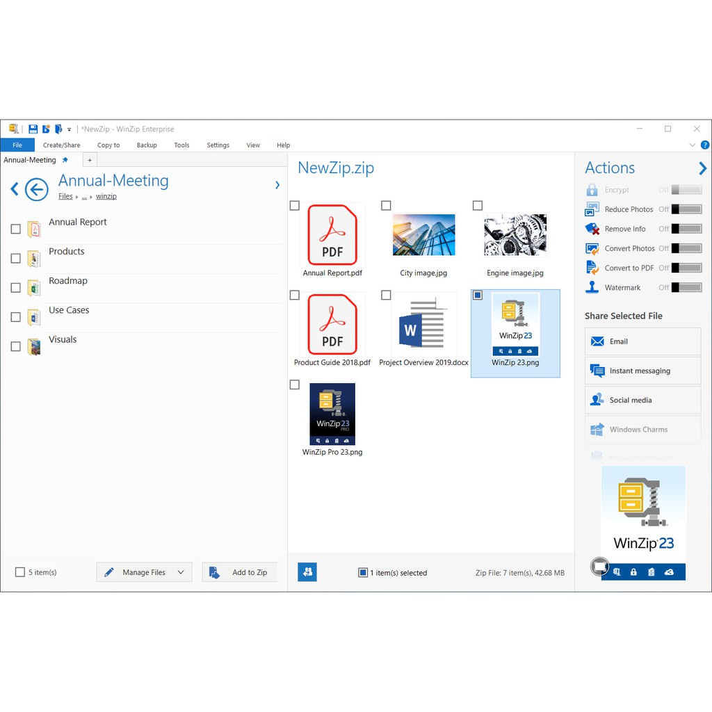 [FULL VERSION] WinZip Pro 23 Zip Zipper Rar Files - GARANSI AKTIVASI