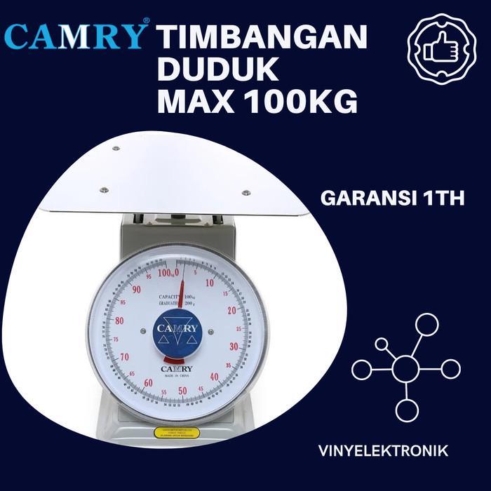 Timbangan | Camry Timbangan Duduk 100Kg / Timbangan Jarum Camry 100 Kg Original