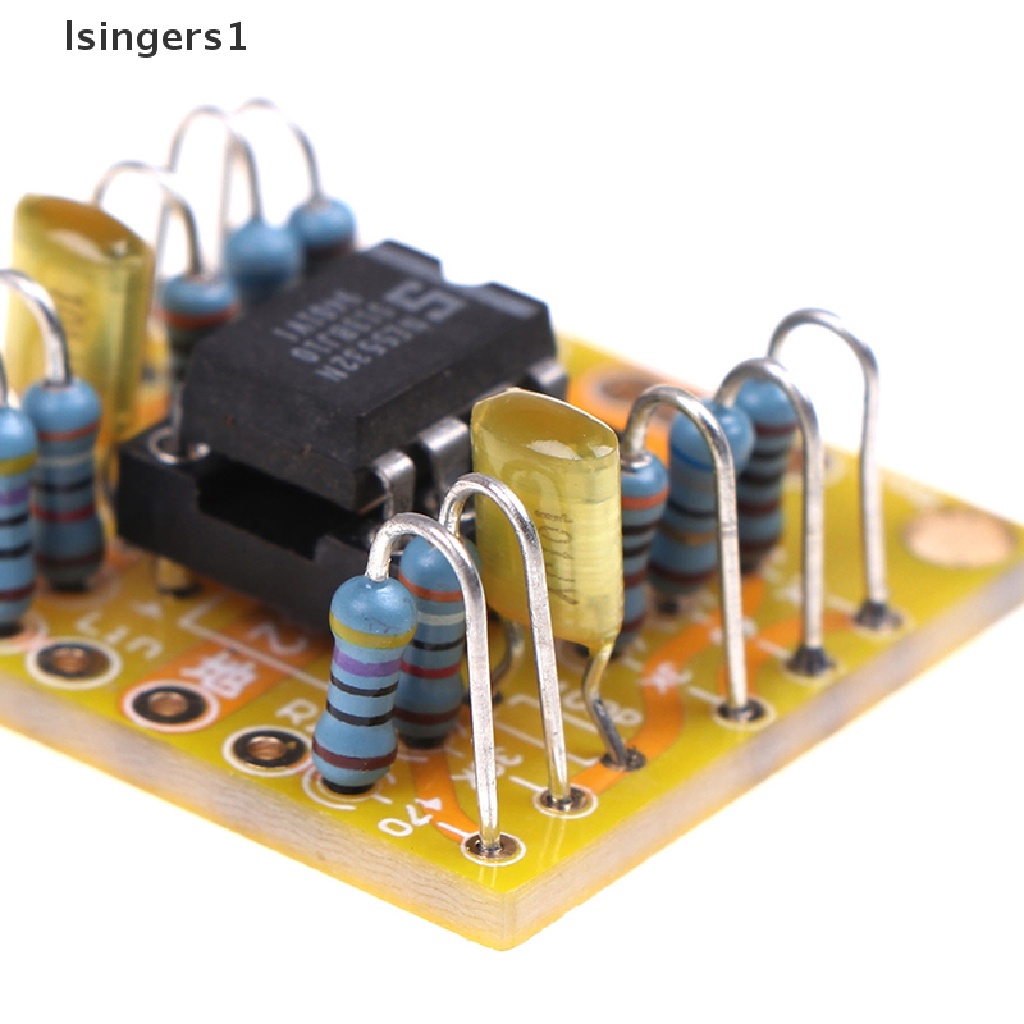 (lsingers1) Papan PCB Preamp DC Dual OPA2604 AD826 Untuk NE5532 OPA2134 OPA2604