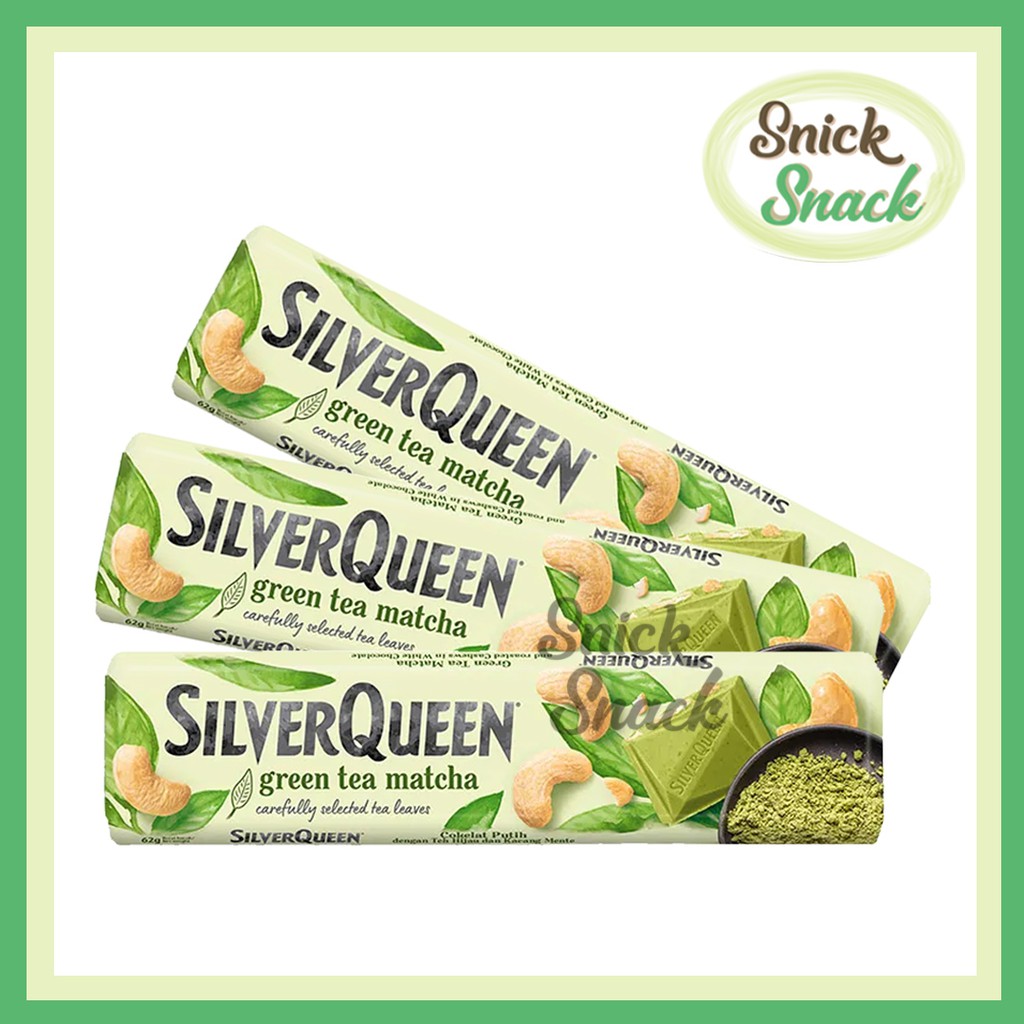 

Silver Queen Green Tea Matcha 58 gr Coklat Rasa Teh Hijau Jepang