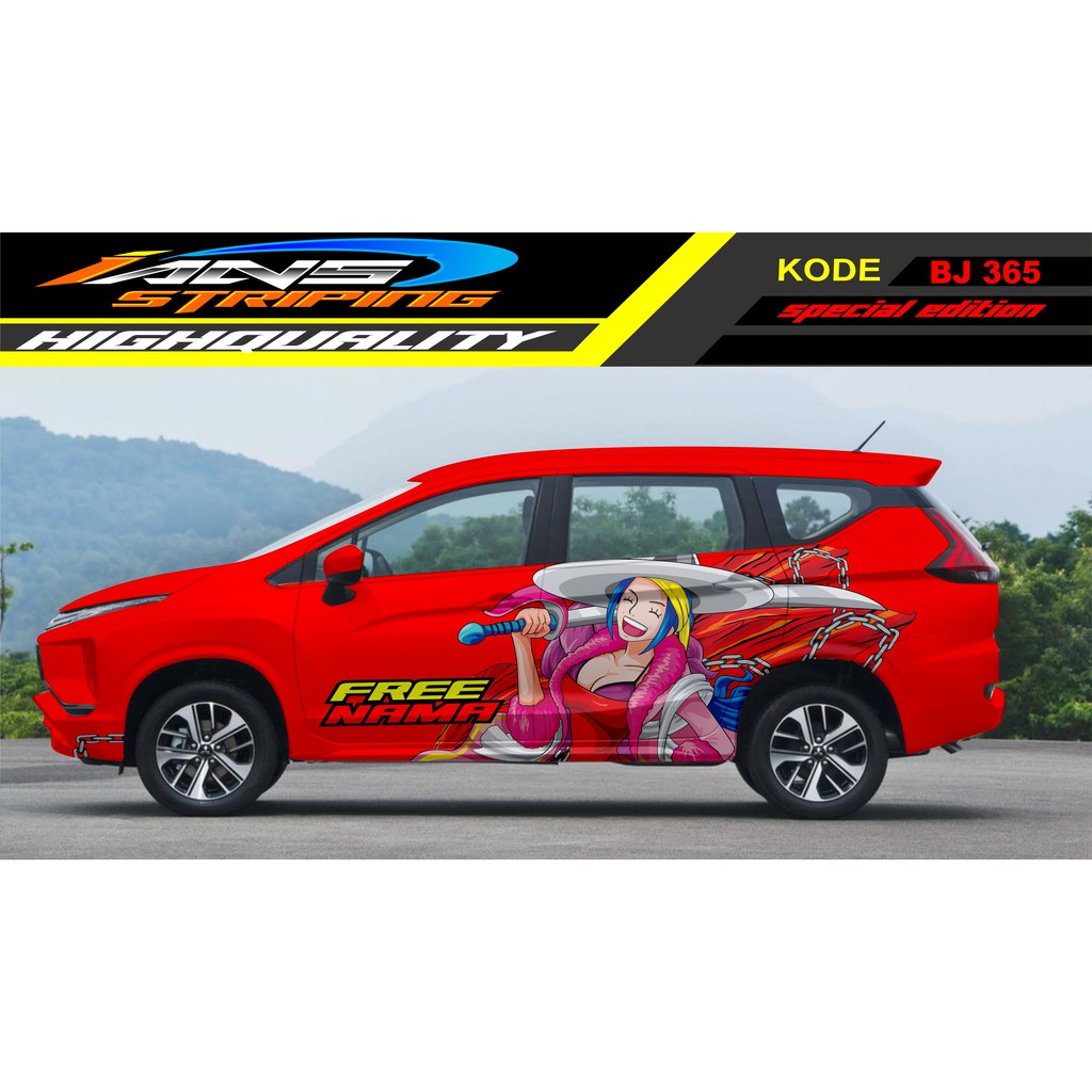 DECAL STICKER MOBIL XPANDER, INOVA, TERIOS / STIKER MOBIL / VARISAI STIKER MOBIL SAMPING