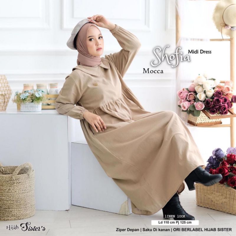 SHOFIA MIDI DRESS ORI HIJAB SISTER