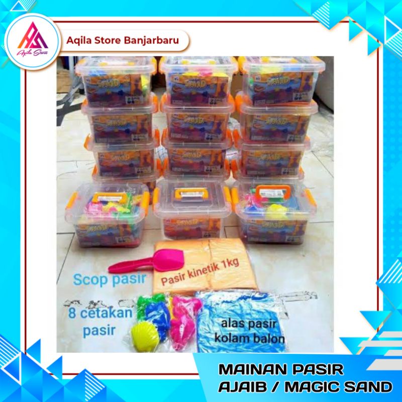 Mainan Pasir Ajaib/ Magic Sand 1 kg