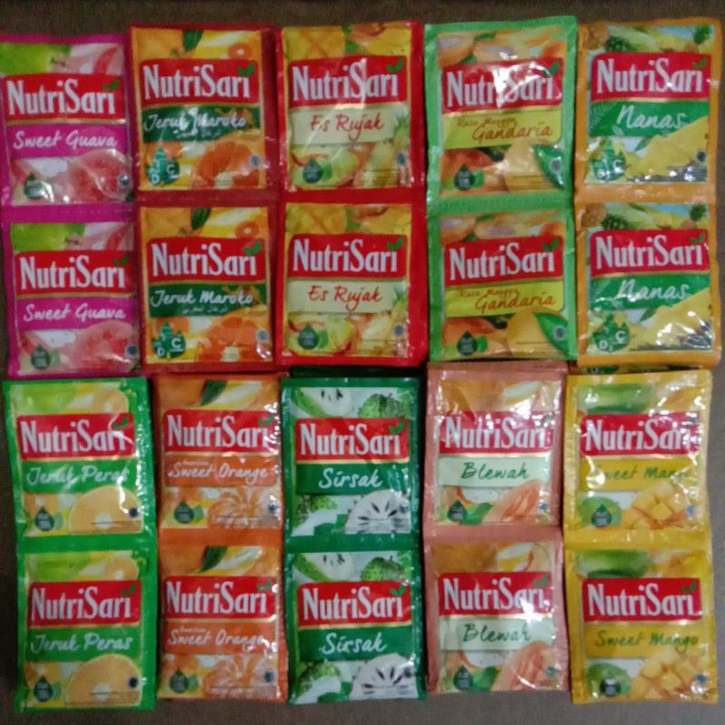 

Nutrisari (10x14g) / Nutrisari renteng (isi 10sachet)