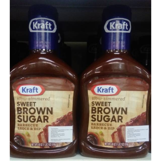 

KRAFT SWEET BROWN SUGAR 18OZ (510gr)