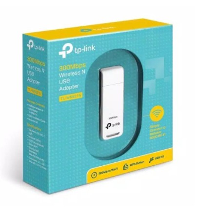 Usb 2.0 wi-fi tp-link 300Mbps wireless N Wps adapter tl-wn821n - Usb2.0 wifi tplink wn-821n