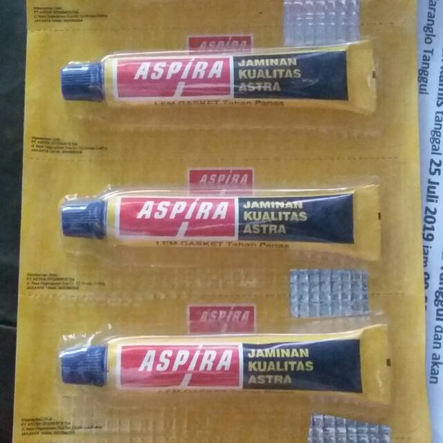 

Lem gasket merk aspira