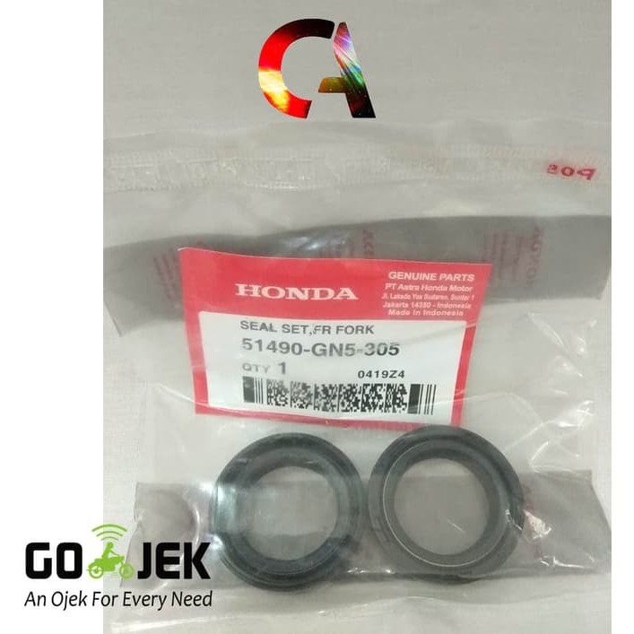 Seal Shock DEPAN KARISMA SUPRA Grand Supra Revo Kharisma SEAL SHOCK BEAT VARIO SCOOPY GN5