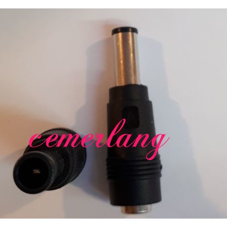 6.0mm*4.0mm pin Sambungan Jack DC/Female to Male Over Connector Jack