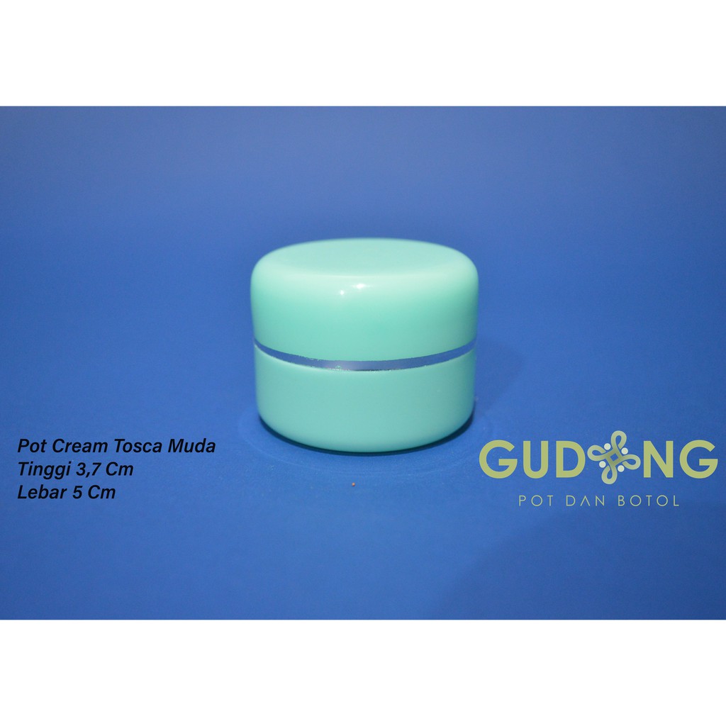 Pot Cream 12,5 gr / 12,5gr Ijo Tosca Muda (KEMASAN 25 PCS)