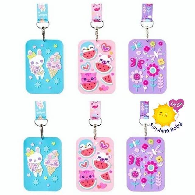 

Smiggle Lanyard Name Tag ID Card New Motif