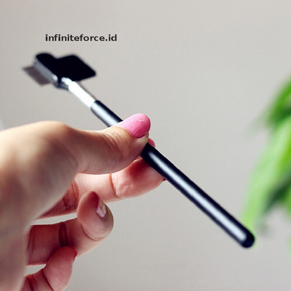 Infiniteforce.id Sisir Alis / Bulu Mata Extension Bahan Metal Untuk Makeup / Kosmetik Wanita