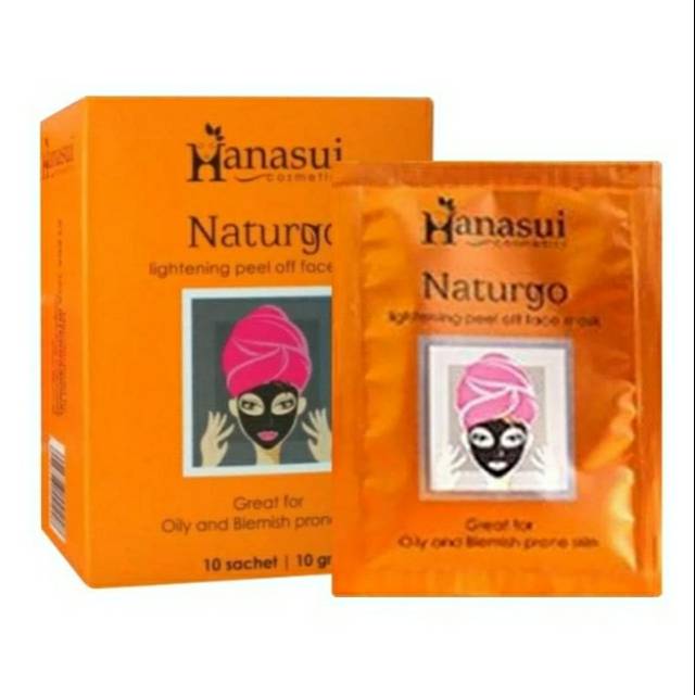 Hanasui naturgo masker lumpur