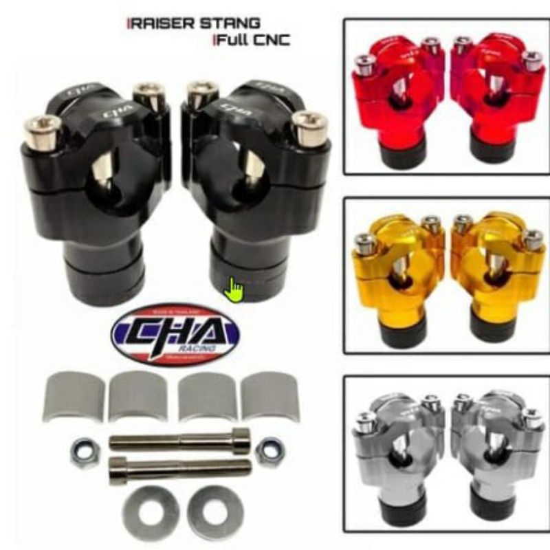 riser stang klx raiser dudukan peninggi stang klx dtracker adv dll universal