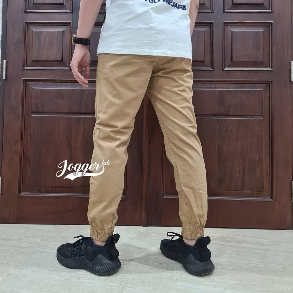 HEMAT [COKLAT] CELANA PANJANG JOGGER CHINOS PRIA WANITA (UNISEX) PREMIUM TERBARU