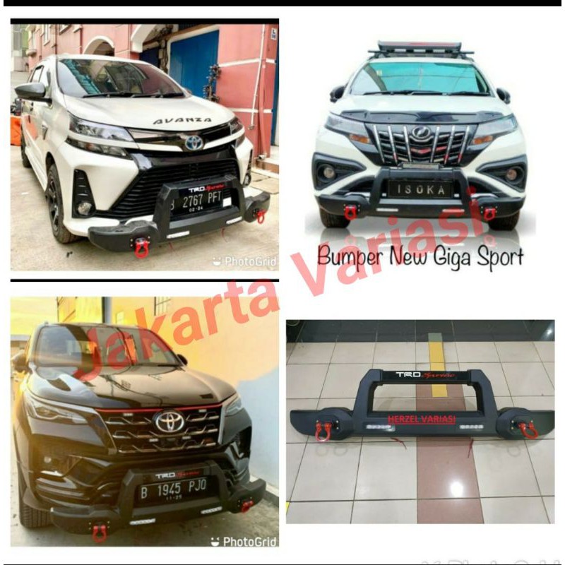 Tanduk depan giga sporty mobil all new avanza 2019