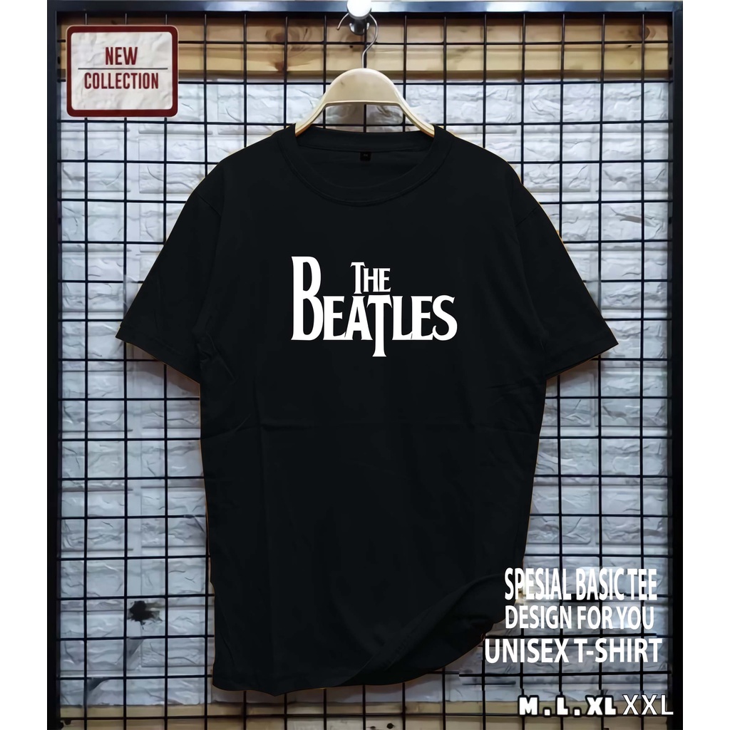 AS /  kaos distro motif the beatles / kaos pria wanita / kaos pria / baju wanita / kaos wanita / baju pria / atasan / polos / atasan wanita