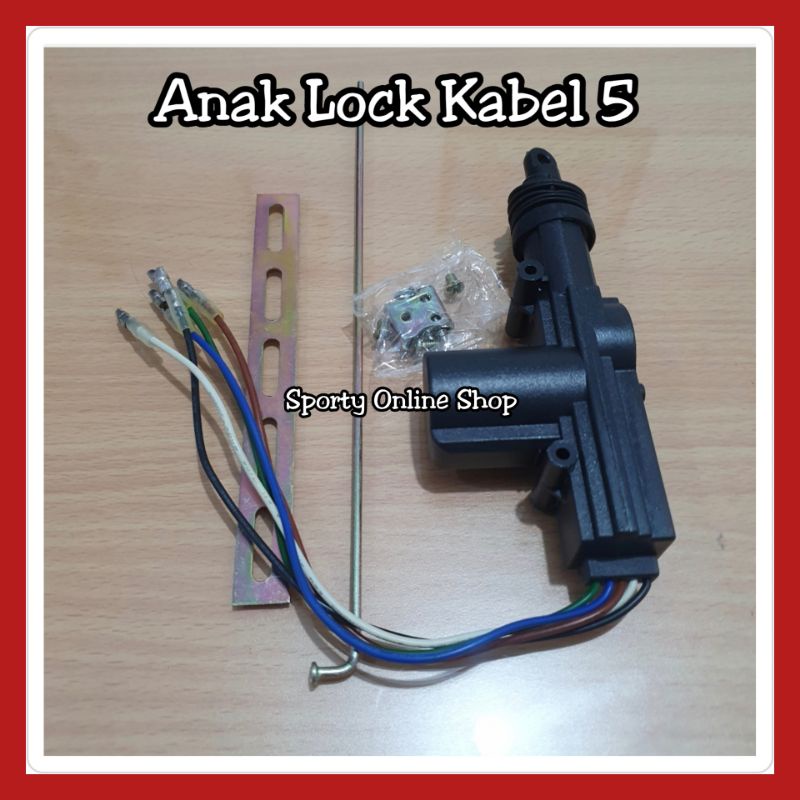 Anak Lock Central Lock 5 Kabel