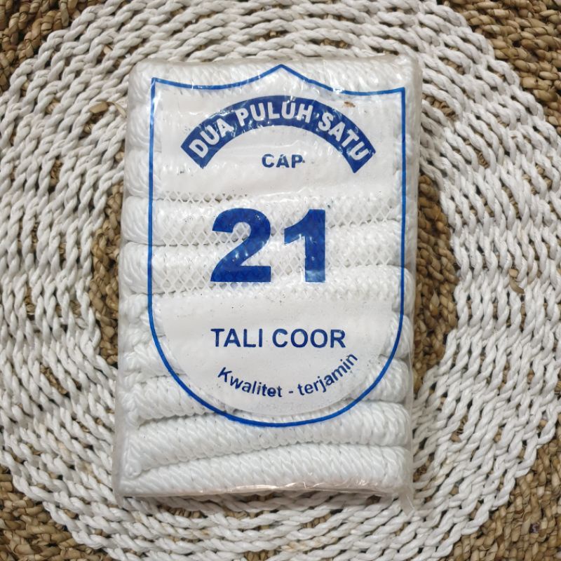 

(GROSIR) Tali Koor / Tali Pramuka / Tali Tambang Putih 10pcs
