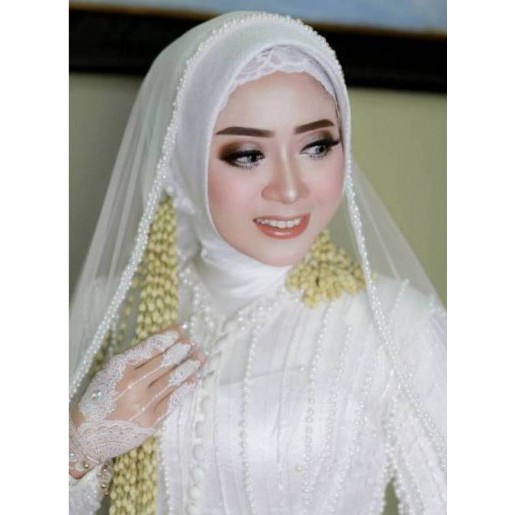 Slayer Pengantin / Slayer Veil Mutiara / Kerudung Pengantin
