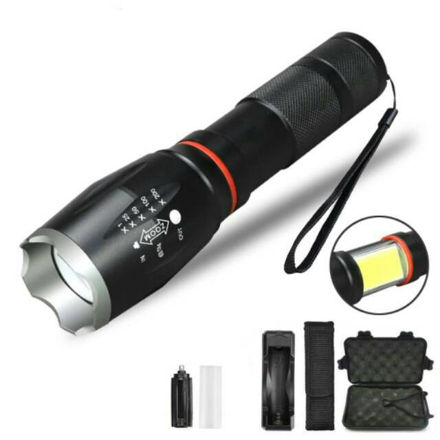 Senter 8000 lumens/senter kepala LED Luby 7W Headlamp LUBY