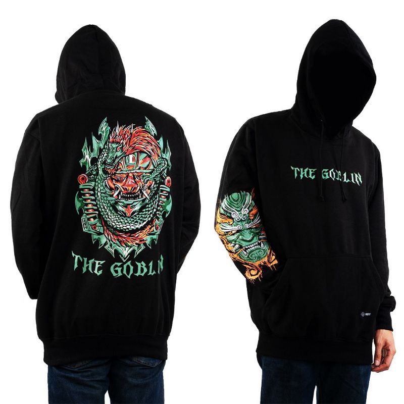 [COD] Sweater Hoodie Prostreet Original BIONIC Motif Terbaru The Goblin series trandy pria/wanita