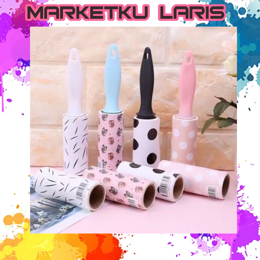 MKL - Sticky Roll Pembersih Bulu Kucing Anjing Di Baju Penghilang Sisir Kecil Rontok Sikat Roller Re