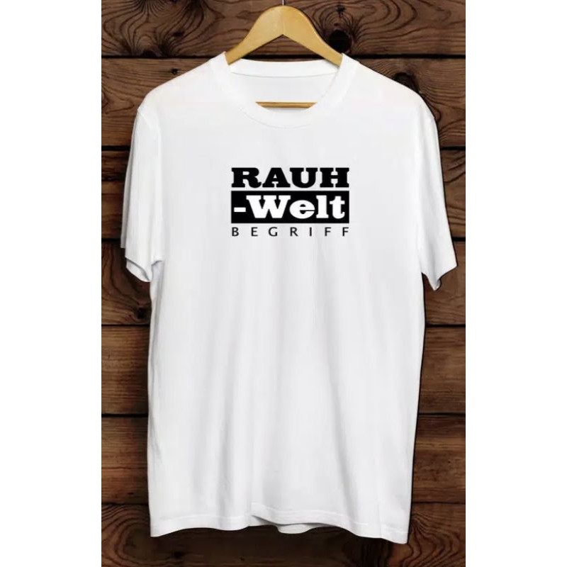 kaos distro kaos gambar cutting kata kata RAUH